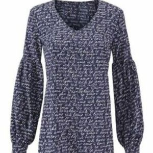 cabi Te Amo 5336 Heart of cabi Blouse  NWT